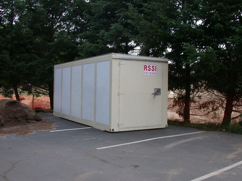 Your belongings are kept safe and secure by our strong steel framed containers.
